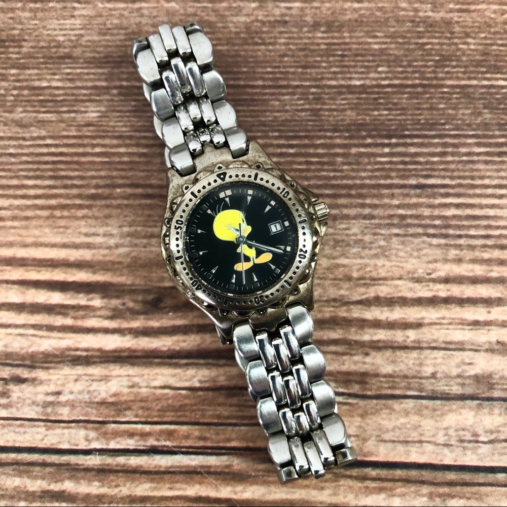 Vintage Tweety Bird Collectible Fossil Watch